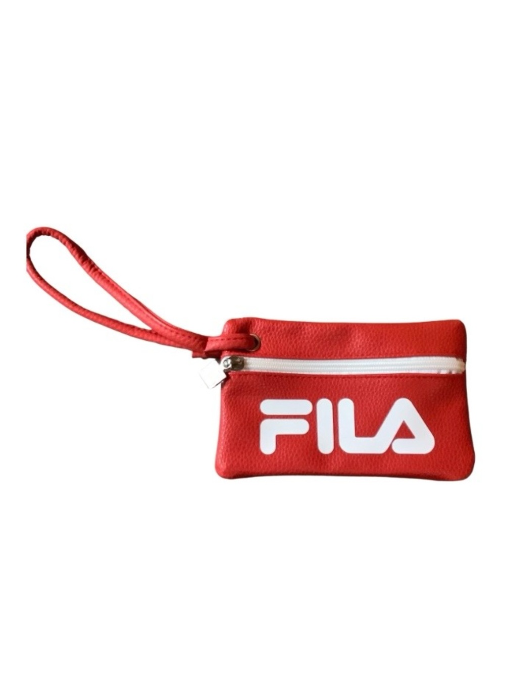 FILA Wristlet Vegan Pebbled Leather